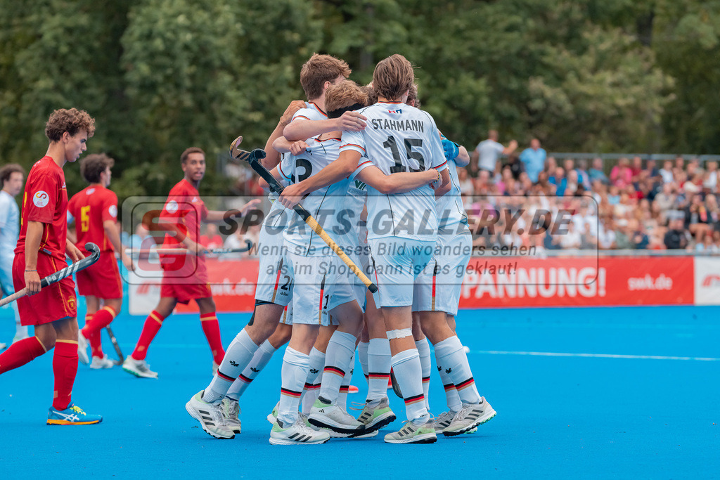 HK_20230715_102461 | Euro Hockey MU18 SF2 Spain vs Germany Championship Girls & Boys am 15.7.2023 CHTC , Krefeld ,