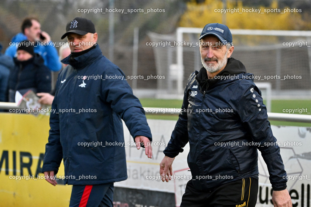 SAK vs. ASKÖ Köttmannsdorf | Headcoach SAK Goran Jolic, Headcoach ASKÖ Köttmannsdorf Nenad Pavicevic, SAK vs. ASKÖ Köttmannsdorf, SAK vs. ASKÖ Köttmannsdorf am 02.04.2026 in Klagenfurt (Sportpark Welzenegg), Austria, (Photo by Bernd Stefan)