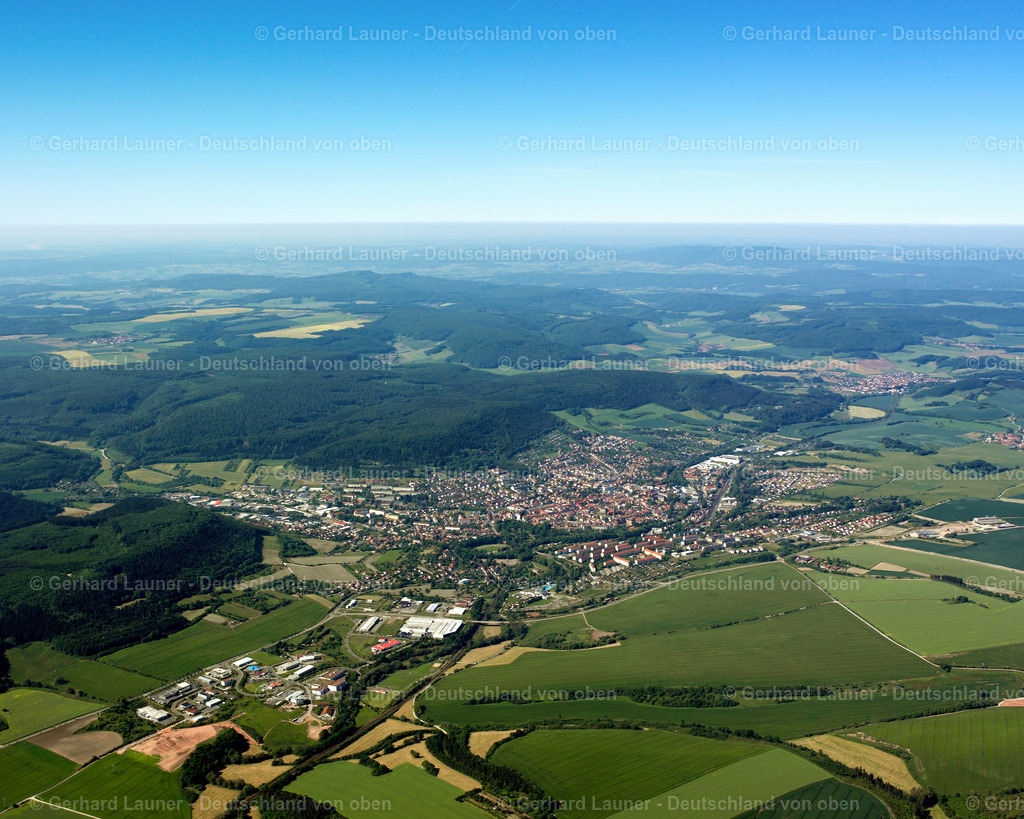 2634005 | HEILBAD HEILIGENSTADT 09.06.2006 Stadtansicht des Innenstadtbereiches  in Heilbad Heiligenstadt im Bundesland Thüringen, Deutschland // City view on down town  in Heilbad Heiligenstadt in the state Thuringia, Germany Foto: Gerhard Launer