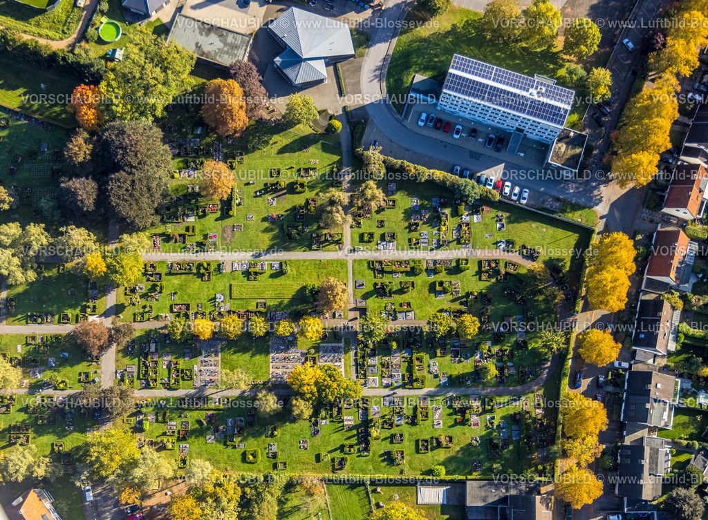 Hamm241007184 | Luftbild, Südenfriedhof Gräberfeld, Mitte, Hamm, Ruhrgebiet, Nordrhein-Westfalen, Deutschland