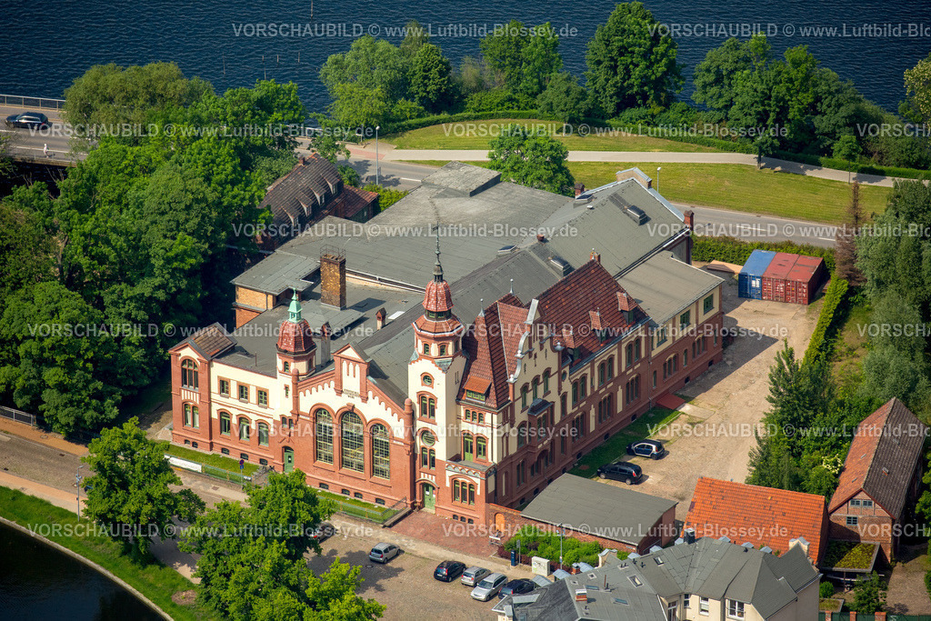 Schwerin16060159 | historisches Schweriner Elektrizitätswerk,  Schwerin, Mecklenburg-Vorpommern, Deutschland 