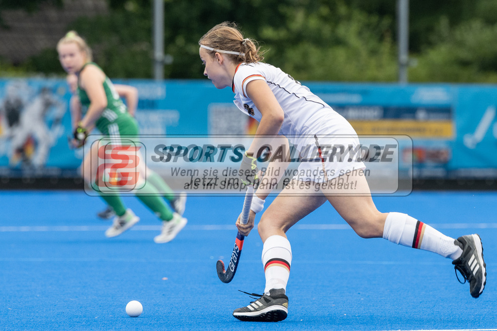 SFE_20230713_0076 | EuroHockey EM U18 Girls Germany vs Ireland am 13.07.2023 in Krefeld (Gerd-Wellen-Hockeyanlage), Photo: Stephan Fehrmann 2023 (Sports-Gallery)