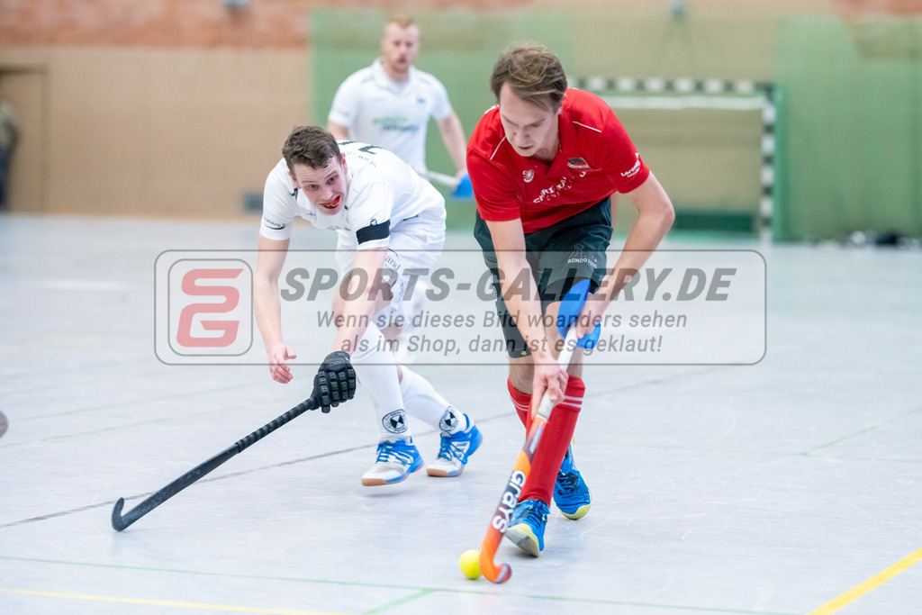 SFE_20230115_0095 | 1. Bundesliga Hockey Herren Schwarz-Weiss Neuss - Crefelder HTC am 15.01.2023 in  (Sporthalle Jahnerstrasse), Photo: Stephan Fehrmann 2022 (Sports-Gallery)