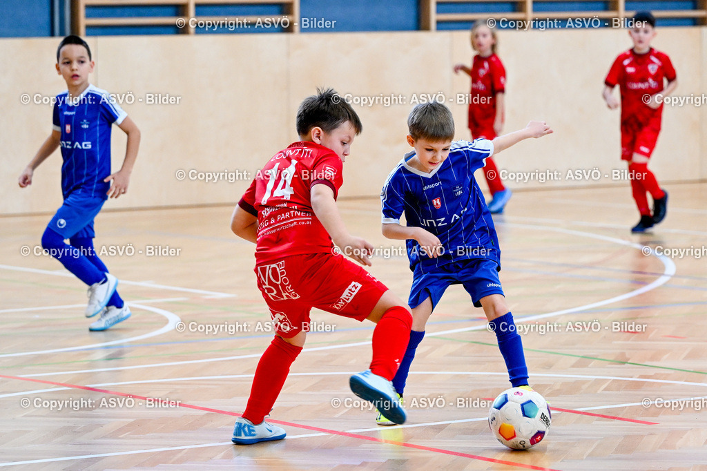 ASVÖ_ Fussballturnier SV Gallneukirchen_ 09.02.2025-147 | 09.02.2025, Gallneukirchen, AUT, ASVÖ, Fussball Nachwuchs Hallenturnier 2025, SV Gallneukirchen im Bild Teilnehmer U 9©Harald Dostal / fodo.media - Realisiert mit Pictrs.com