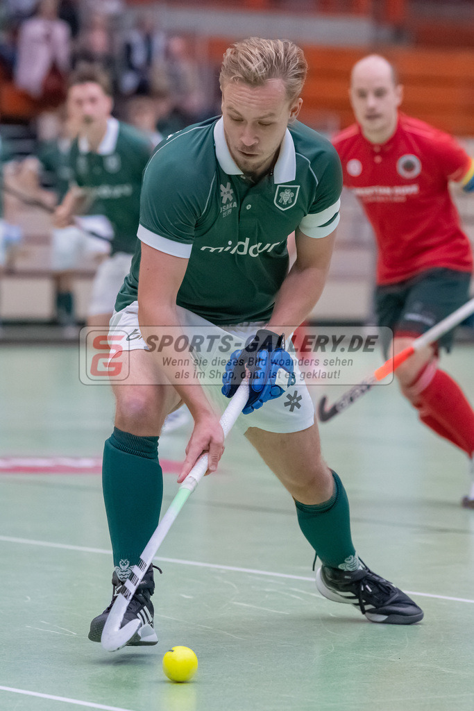 HK_20230108_102381 | 1. Bundesliga ( Halle ) Herren Crefelder HTC - Uhlenhorst Mülheim am 8.1.2023 Crefelder HTC  ( CHTC ), Krefeld , Malte Hellwig ( Uhlenhorst Mülheim #29 )