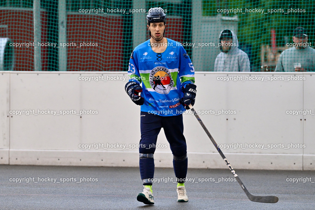 VAS Ballhockey Villach vs. ASKÖ Villach Ballhockey | #53 Nindler Elias, VAS Ballhockey Villach vs. ASKÖ Villach Ballhockey, VAS Ballhockey Villach vs. ASKÖ Villach Ballhockey am 28.05.2025 in Villach (Alpen Arena ), Austria, (Photo by Bernd Stefan)