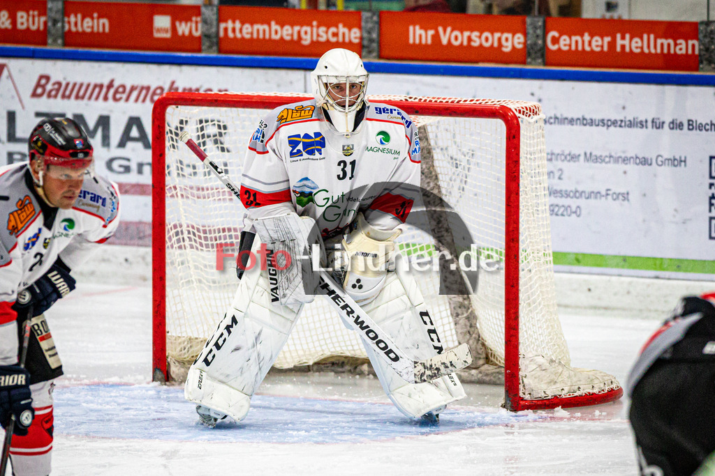 TSV Peißenberg Miners vs Legenden 20 TSV Peißenberg | TSV Peißenberg Legenden 20 Jahre Bayernliga, TSV Peißenberg Miners vs Legenden 20 TSV Peißenberg,Michael Resch (Legenden 31) im Tor,2024-09-13 in Peißenberg (Eisstadion)Michael Resch (Legenden 31)Copyright: WolfgangxLindner