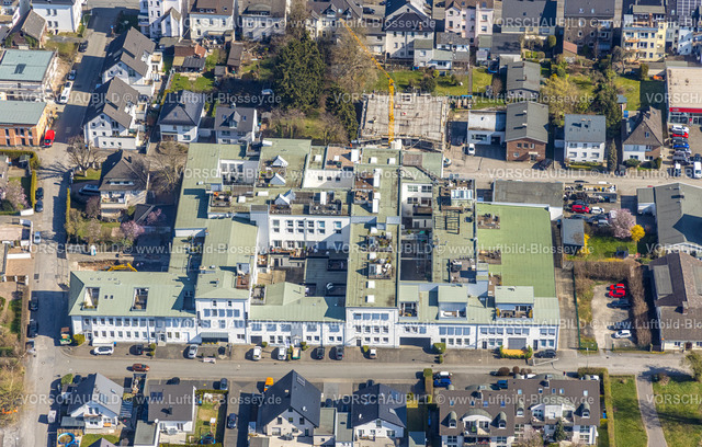 Arnsberg220301830Neheim | Luftbild, Wohn- und Geschäftshaus In der Sohle und Baustelle Kantsraße in Neheim, Arnsberg, Sauerland, Nordrhein-Westfalen, Deutschland