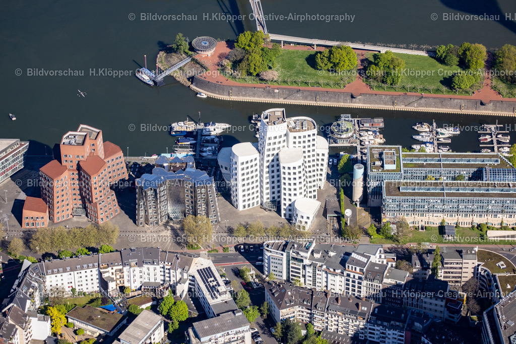 Luftbild  Hammer Str. Neuer Zollhof _ Meerbar  Düsseldorf   439A3497 | Luftbildfotografie Hermann Klöpper/ Creative-Airphotography - Realisiert mit Pictrs.com