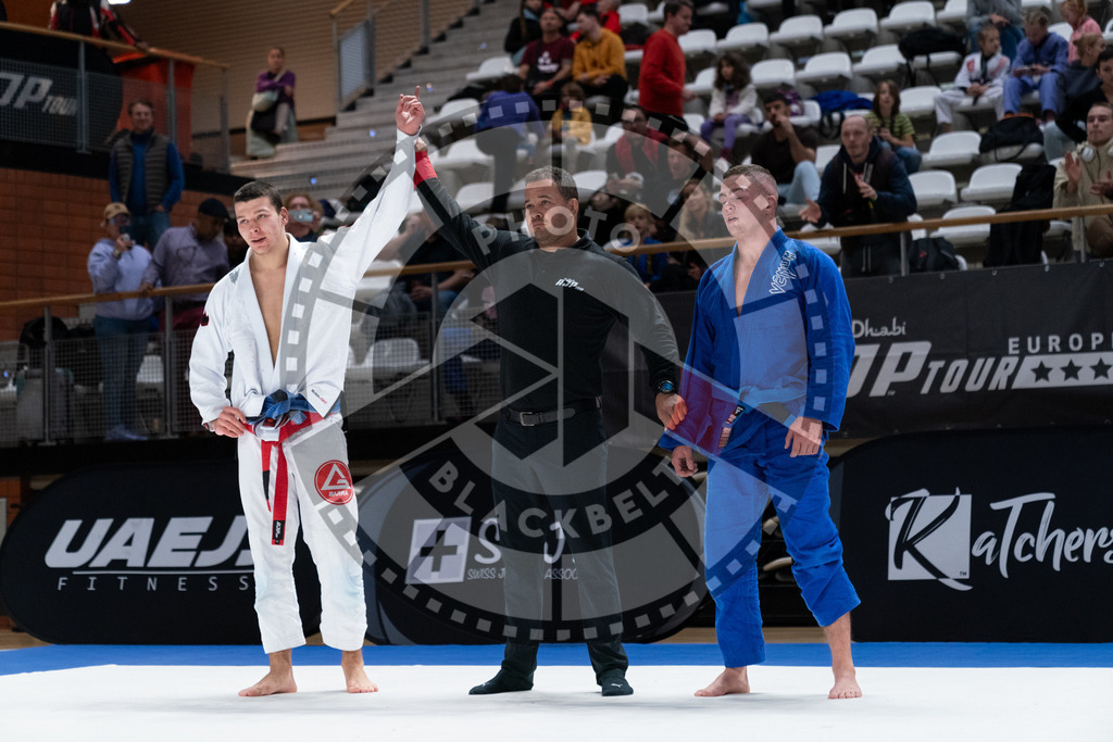 20241012PBB3098 | Athletes compete during the AJP Tour Europe Continental Jiu-Jitsu Youth Championship on October 12, 2024, in Almere near Amsterdam, Netherlands. © Chiara Dazi / photoblackbelt