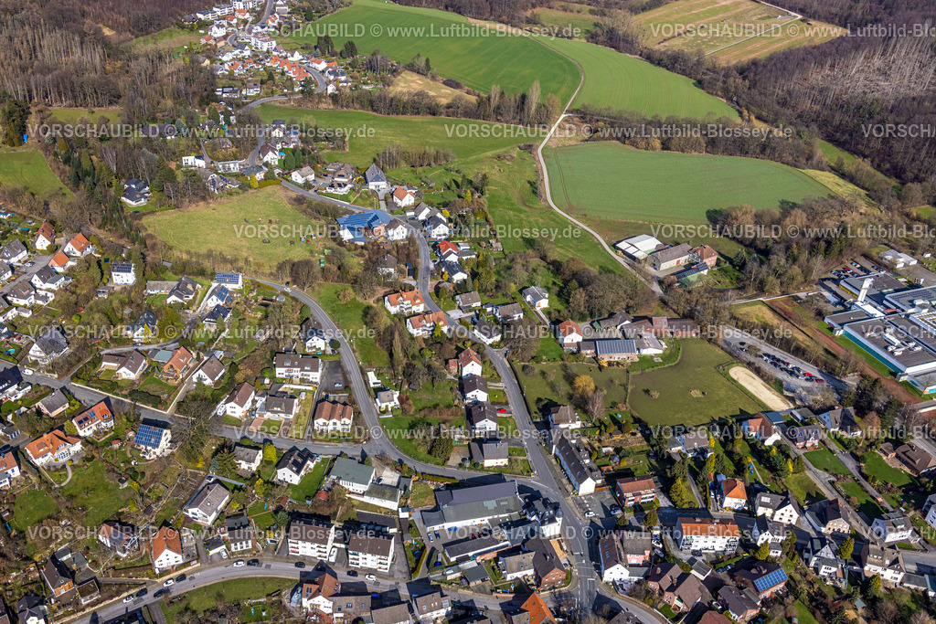 Froendenberg230214549 | Luftbild, Brachfläche zwischen Eulenstraße und Ostbürener Straße, Fröndenberg, Ruhrgebiet, Nordrhein-Westfalen, Deutschland