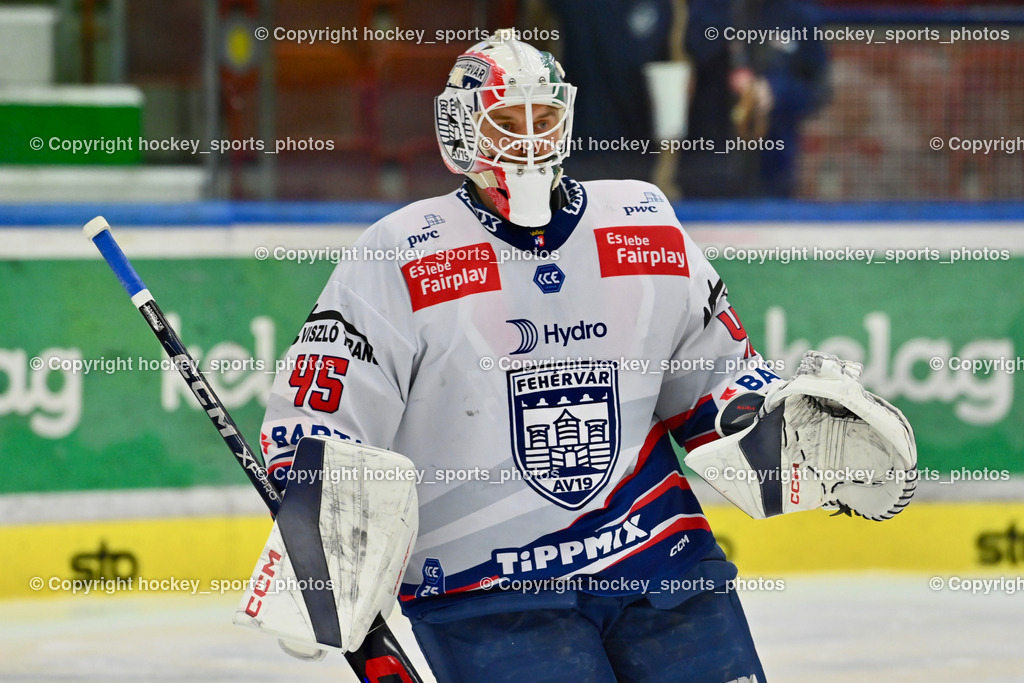 EC IDM WÄRMEPUMPEN VSV vs. HYDRO FEHERVAR AV 19 | #45 Reijola Rasmus HYDRO FEHERVAR, EC IDM WÄRMEPUMPEN VSV vs. HYDRO FEHERVAR AV 19, EC IDM WÄRMEPUMPEN VSV vs. HYDRO FEHERVAR AV 19 am 20.11.2024 in Villach (Stadthalle Villach), Austria, (Photo by Bernd Stefan)