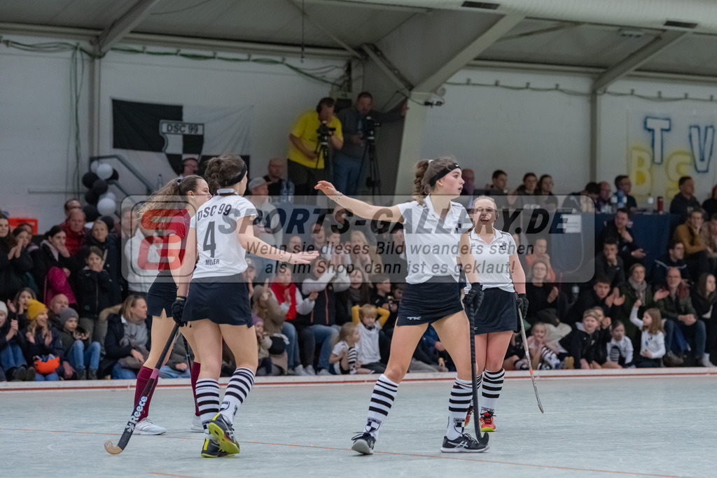 HK_20230226_105077 | Deutsche Meisterschaft WU16 Spiel um Platz 7 Düsseldorfer SC - HC Ludwigsburg am 26.2.2023 DSC 99, Düsseldorf ,