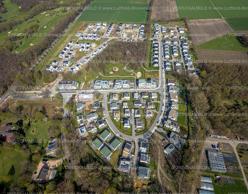 Gelsenkirchen220403050 | Luftbild, Neubaugebiet Am Buerschen Waldbogen, Im Waldquartier, Resse, Gelsenkirchen, Ruhrgebiet, Nordrhein-Westfalen, Deutschland