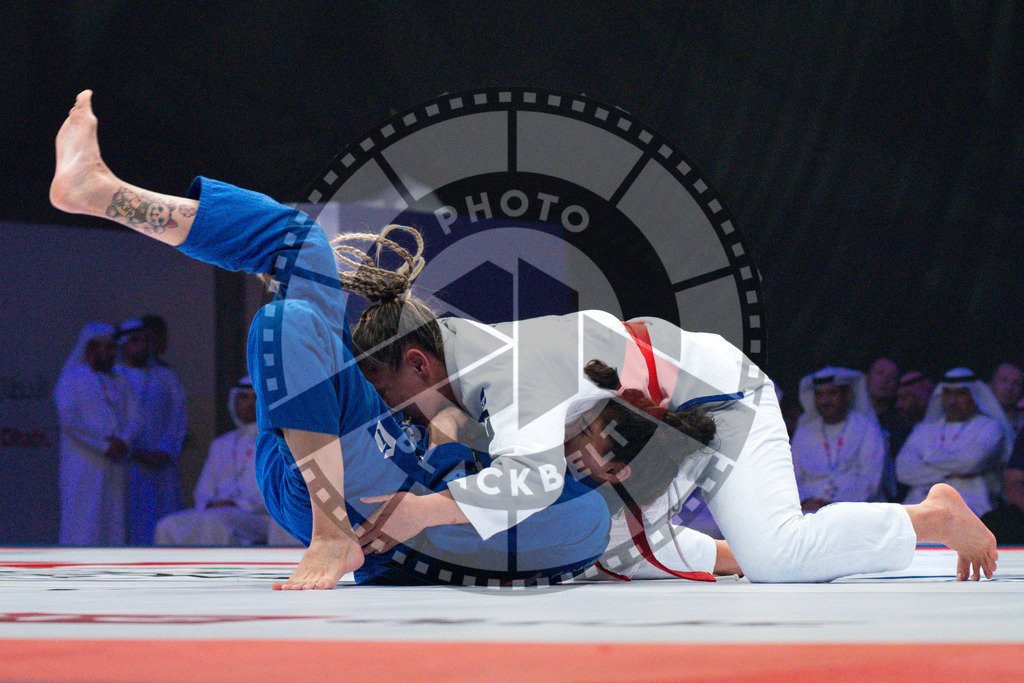 20231110PBB1406 | Fighters compete during the AJP World Professional Championship blackbelt finals in the Mubadala Arena in Abu Dhabi, Arab United Emirates, on November 10, 2023.