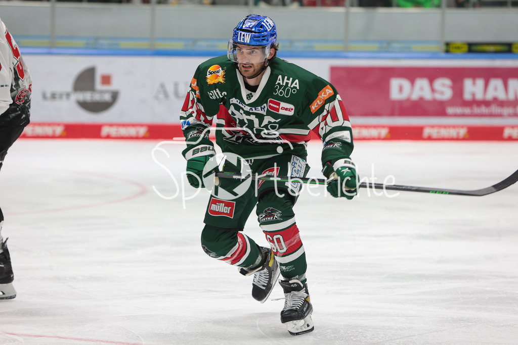 Augsburger Panther - Koelner Haie | Adam JOHNSON (AEV #60) in Aktion