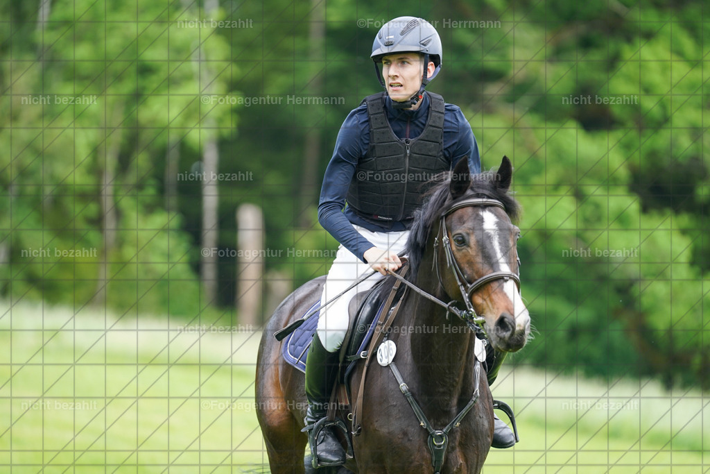 20240518-FAH03865 | Turnierbilder von Niederseon, Turnierfotografen Bayern, Fotoagentur Herrmann, Geländebilder, Reitsportfotografie