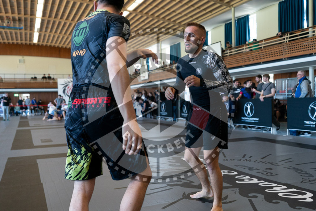 20250329PBB2174 | Fighters compete during the International Luta Livre (ILLCS) Germany IX Spring 2025 Competition spring on March 29, 2025 in Hannover, Germany.© Chiara Dazi