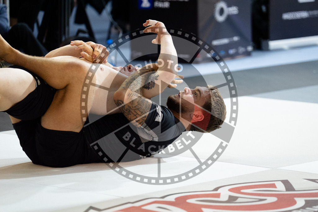 20260214PBB2102 | Fighters compete during the ADCC European Trials  competition day 1 in Belgrade, Serbia, on February 14, 2026.