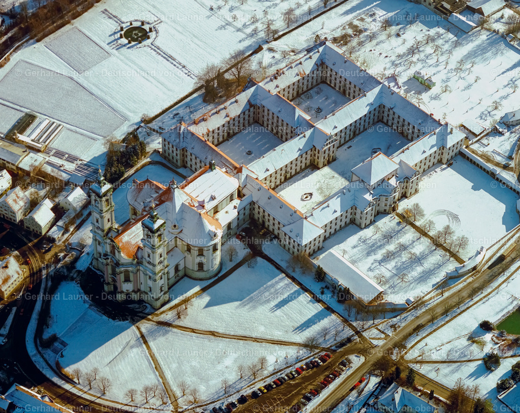 7000192 | Benediktinerabtei Ottobeuren, Winteraufnahme