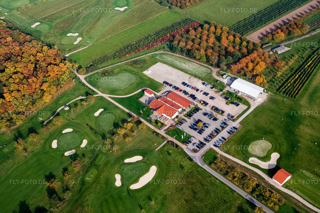 Luftbild: Golfclub Urloffen im Ortsteil Urloffen in Appenweier im Bundesland Baden-Württemberg in Deutschland. Foto: IMG_13923.jpg vom 11.10.2008 durch Werner Riehm/FLY-FOTO.de
