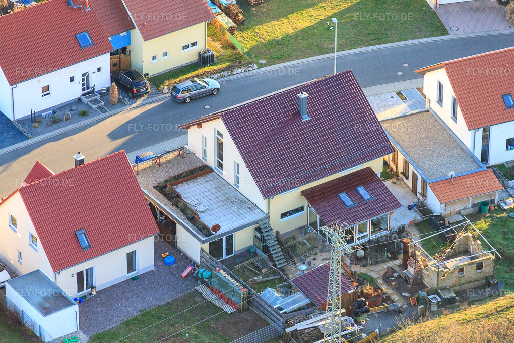Luftbild: An d. Anhaide im Ortsteil Schaidt in Wörth im Bundesland Rheinland-Pfalz in Deutschland. Foto: IMG_37237.jpg vom 22.01.2011 durch Werner Riehm/FLY-FOTO.de