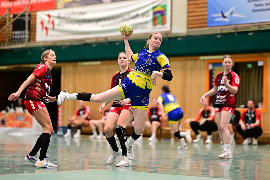 Handball I Frauen I Saison 2024-2025 I 3. Liga Staffel Nord I 11. Spieltag I Buxtehuder SV II - LIT Tribe 1912 | Der Sportfotograf. - Realisiert mit Pictrs.com