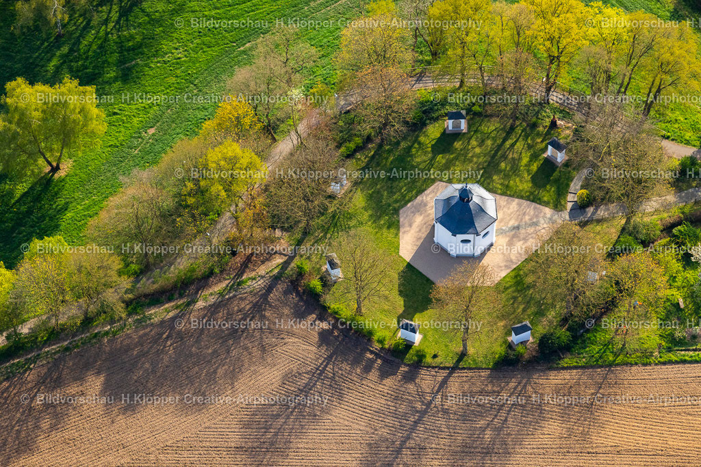 Luftbilder Nettetal-0078 | Luftaufnahme KreuzKapelle in Nettetal im Bundesland Nordrhein-Westfalen, Deutschland - Realisiert mit Pictrs.com