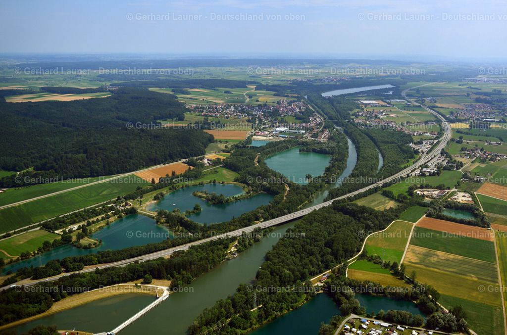 3303661 | Kellmünz, Baggersee, Illerkanal, Iller