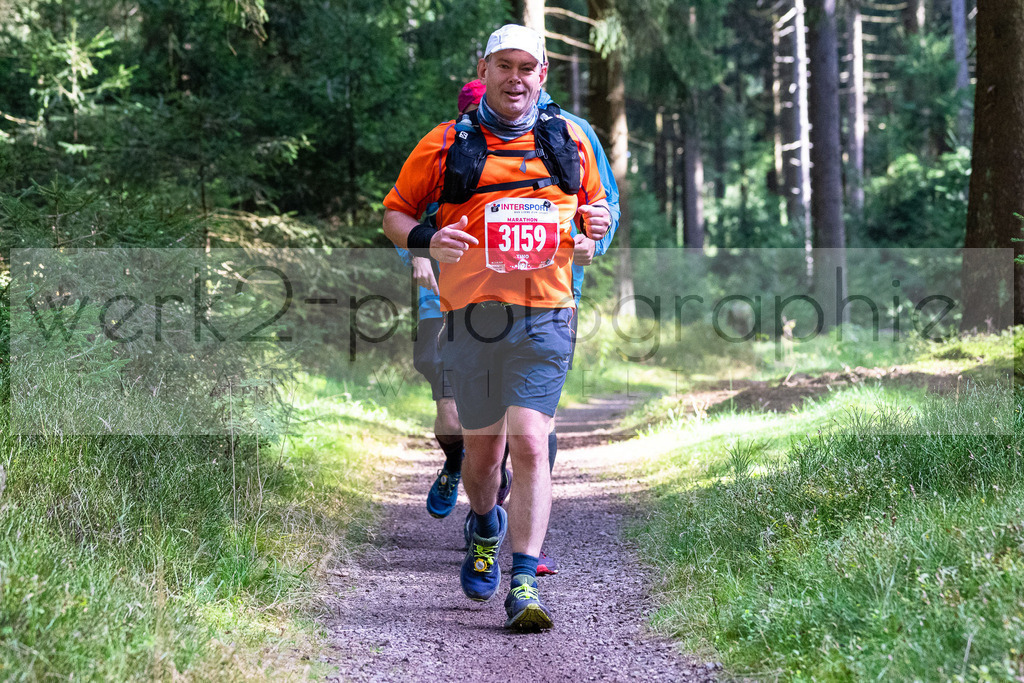 Rennsteiglauf 2021 | Marathon Neuhaus/Rwg. - Schmiedefeld