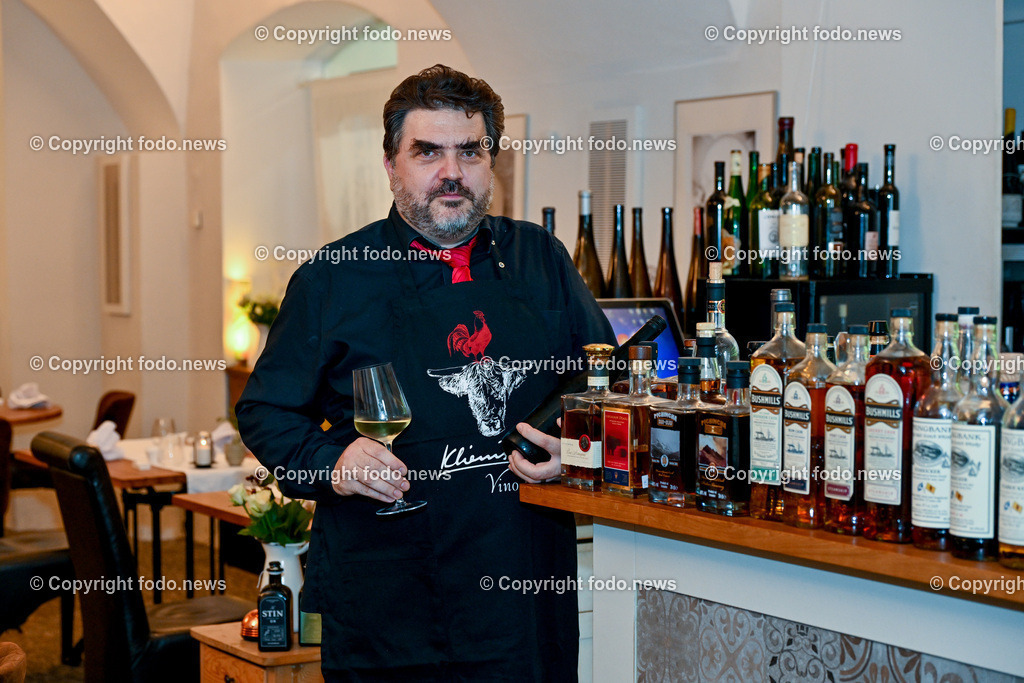 Kliemstein_ Restaurant_ 06.06.2024-20 | 06.06.2024, Linz, AUT, Kliemstein im Salzamt Linz, im Bild Michael A. Mueller (Patron) im Kliemstein und Vino Vitis, Restaurant, Gastronomie