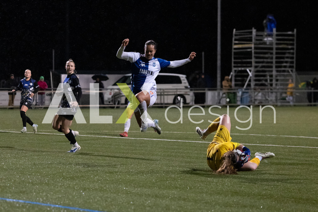 Fußball I Frauen I Saison 2025-2026 I AXA Women's Super League | Women I 14. Spieltag I Grasshoppers Club Zürich - FC Zürich I 14.02.2026 | 1 Lea Kramoviku (CH) (FC Luzern) – Tor - Realisiert mit Pictrs.com