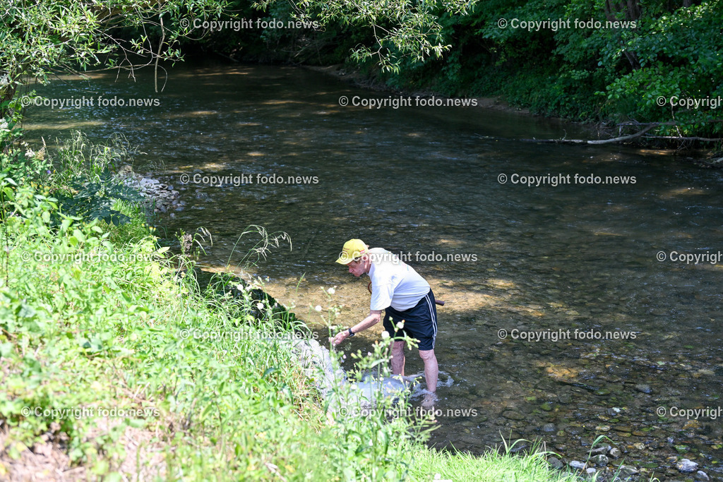 Klein Wimbledon_ Gottfried Stadlhuber_ 09.07.2023-11 | 09.07.2023, Kremsmuenster, AUT, Klein Wimbledon, im Bild Gottfried Stadlhuber am Kremsfluss