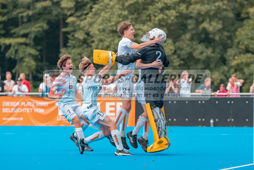 HK_20230715_102382 | Euro Hockey MU18 SF1 Belgium vs Netherlands  Championship Girls &amp; Boys am 15.7.2023 CHTC , Krefeld ,