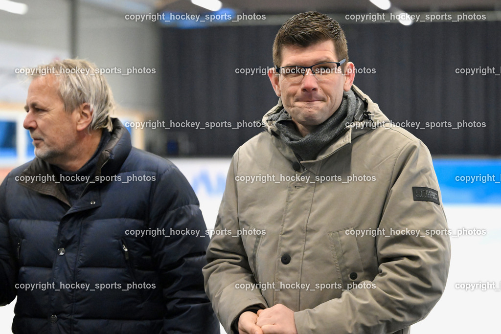 Eishallen Eröffnung Eberstein | Landeshauptmann Stellvertreter Martin Gruber, Eishallen Eröffnung Eberstein, Eishallen Eröffnung Eberstein am 07.12.2024 in Eberstein (Halle Eberstein), Austria, (Photo by Bernd Stefan)