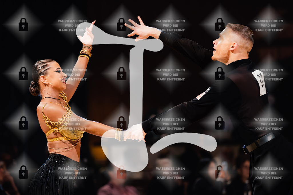 Goldstadtpokal 2025 - WDSF World Open Latin 11th (37) Vlad-Alexandru Visan _ Nicole Sokolow (Schwarz Weiß Club Pforzheim)-2025-01-25-7884 | Webshop for digital downloads and prints of dance sport, event & show photographer Julian Link - Realisiert mit Pictrs.com