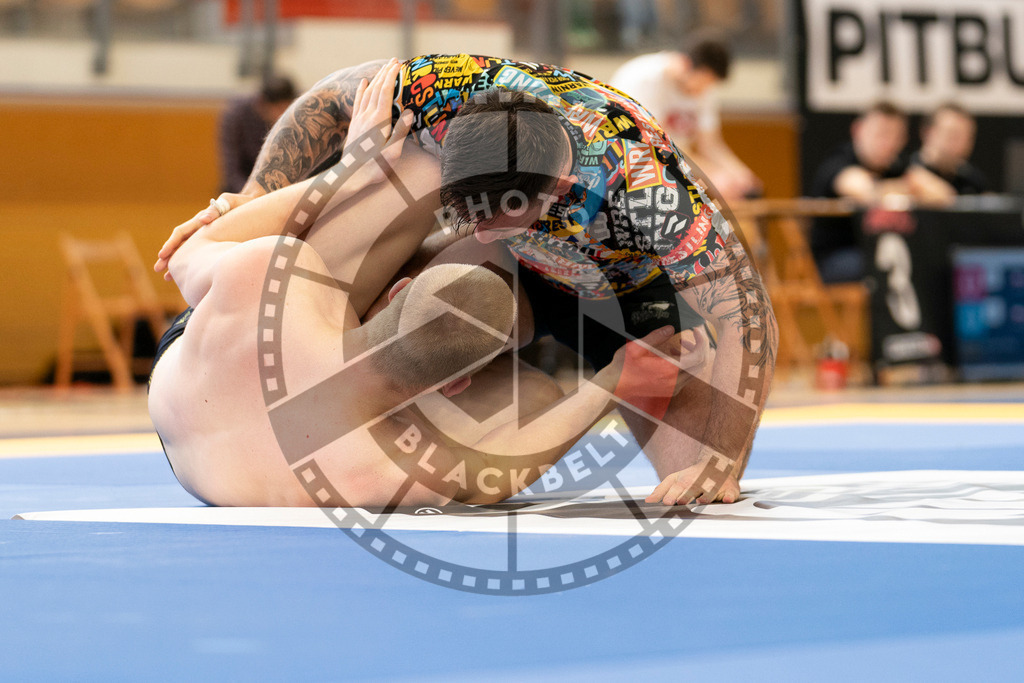 20240316PBB2021 | Athletes compete during the ADCC Eastern European Open grappling Competition in Poznan, Poland, on March 16, 2024.