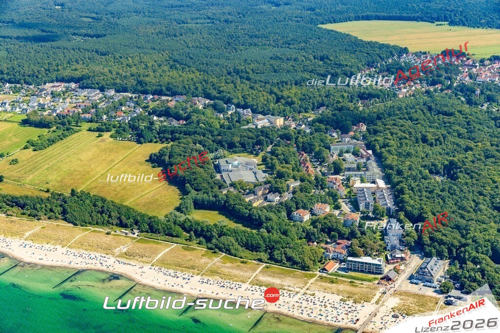 Luftbild Vs Google Maps    Graal-Müritz -Das Luftbild wurde 2025 vom UL-Flugzeug heraus erstellt ( keine Drohnenluftbilder ) - Hochauflösende Luftaufnahme -Nicht vergleichbar mit Google Maps oder Satelittenbilder- Die Geschenkidee !Mit Lizenz und Bildrechte bestellbar