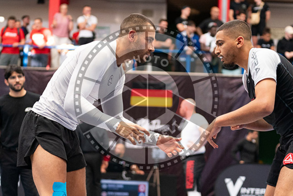 20230826PBB54784 | Fighters compete during the AJP INTLPRO BJJ and grappling competition in Hamburg, Germany, on August 26 2023.