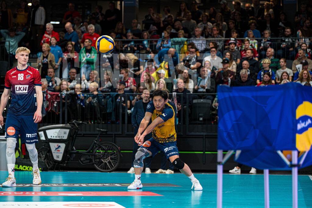 Volleyball I Herren I Saison 2025/2026 I Volleyball Bundesliga I 2. Spieltag I SVG Lüneburg - cerebricks Volley Goats Mitteldeutschland | CONTRAST ZERØ MEDIA - Realisiert mit Pictrs.com