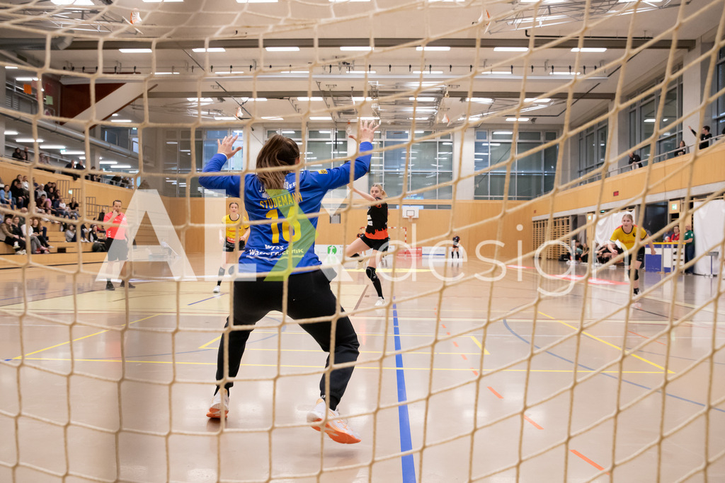 Handball I Frauen I Saison 2025-2026 I Handball Swiss Premium League 1 | Women I Round 5 I  Yellow Winterthur - GC Amicitia Zürich I 15.03.2026 | 16 Micaela Stüdemann von Ehrenstein (CH) (Yellow Winterthur) – Torhüterin - Realisiert mit Pictrs.com