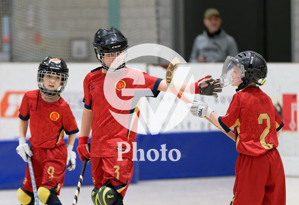 U11  - Geneve RHC v Pully RHC  |  during the U11  match between Geneve RHC and Pully RHC  at Centre sportif de la queue d'arve in Geneve, Switzerland