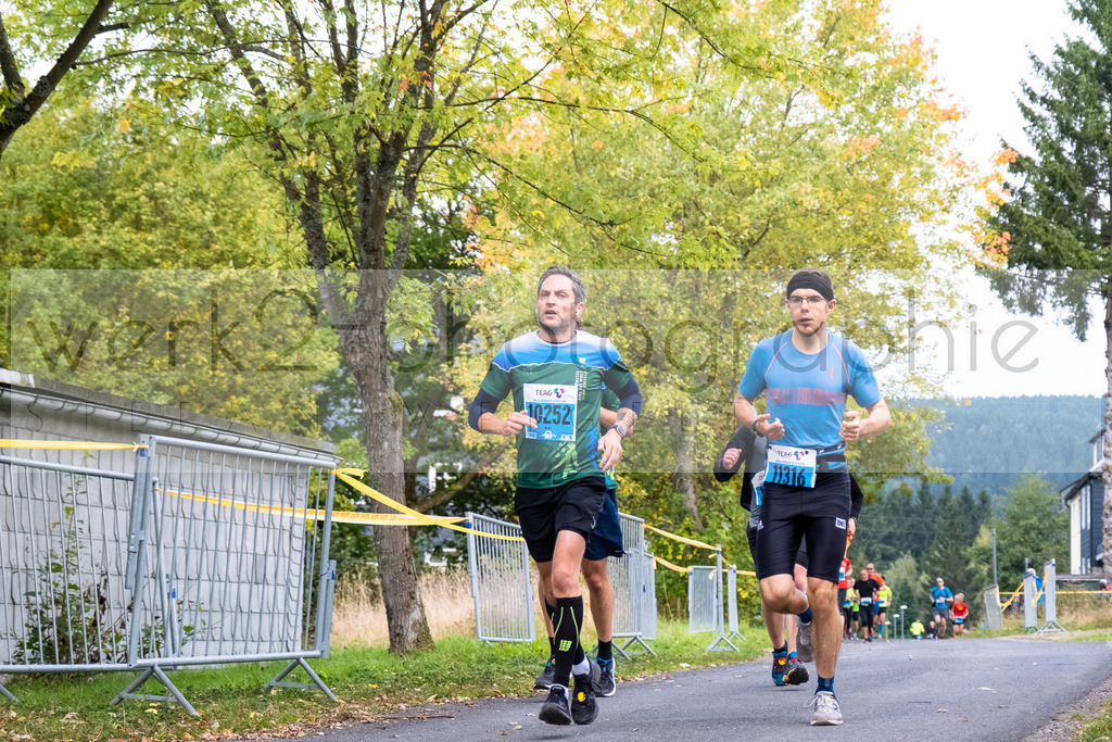 Rennsteiglauf 2021 | Marathon Neuhaus/Rwg. - Schmiedefeld