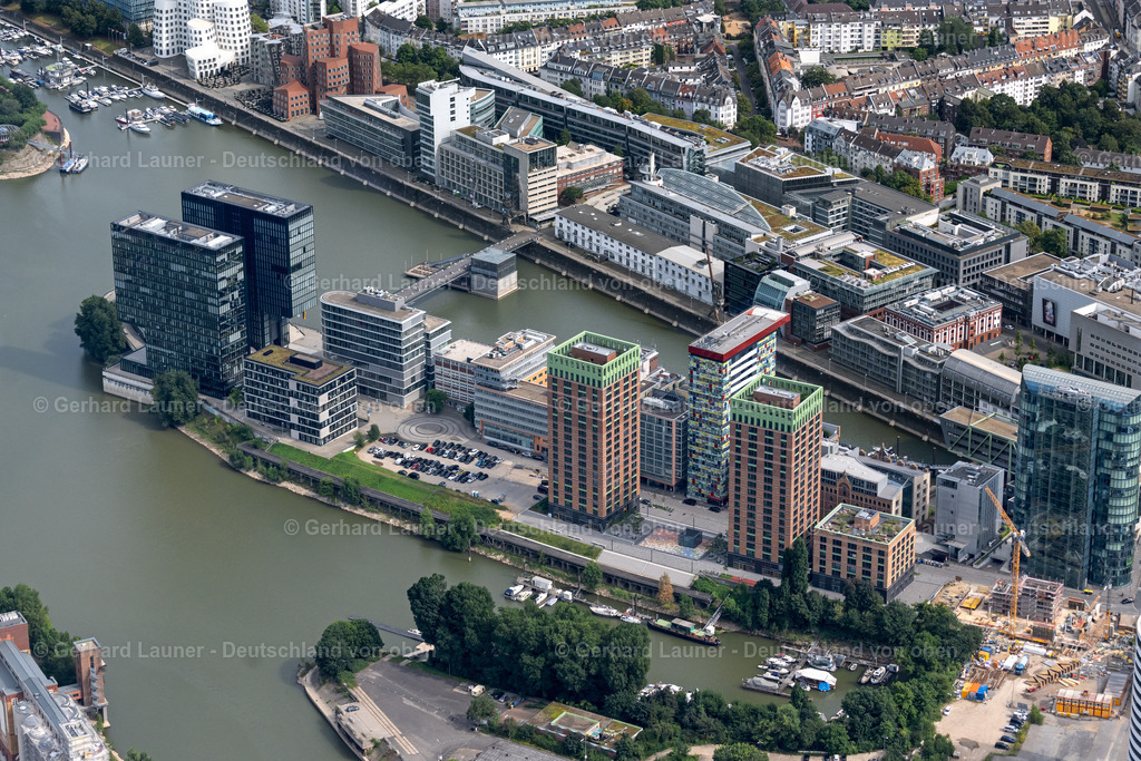 4049312 | Düsseldorf-Hafen, Medienhafen Düsseldorf, ist ein Stadtteil der durch Industrie, Logistik, Gewerbe und Büronutzung geprägt ist
