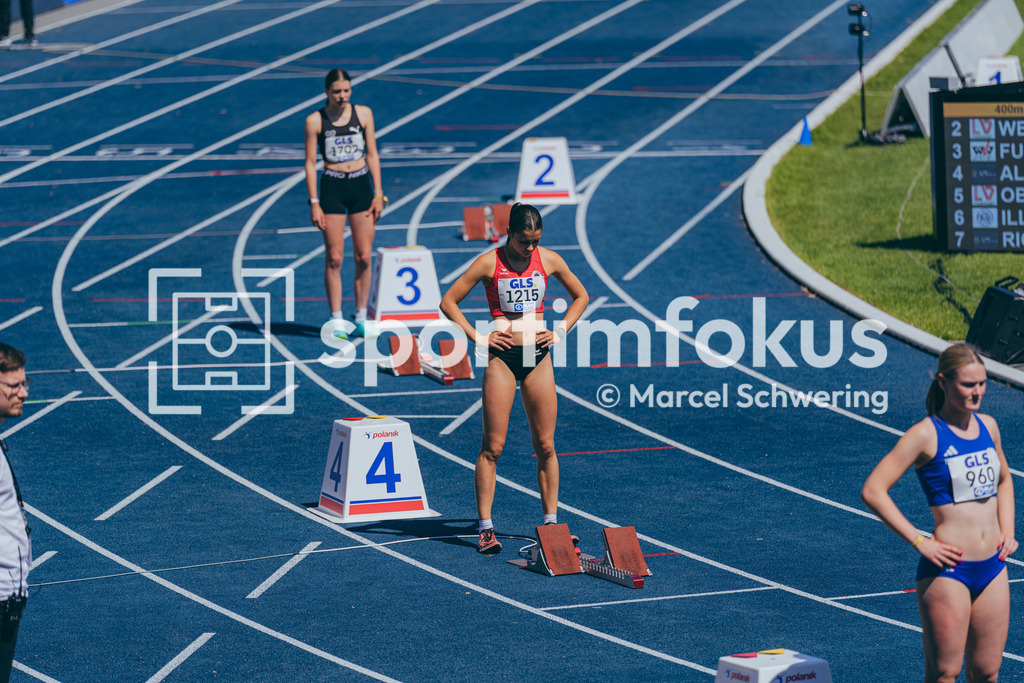 DM U23 U18 Bochum 2026 | Sarina Albertus (Dresdner SC 1898) bei den Deutschen Meisterschaften der U18 &amp; U23 2026 im Lohrheidestadion in Bochum-Wattenscheid. - Realisiert mit Pictrs.com