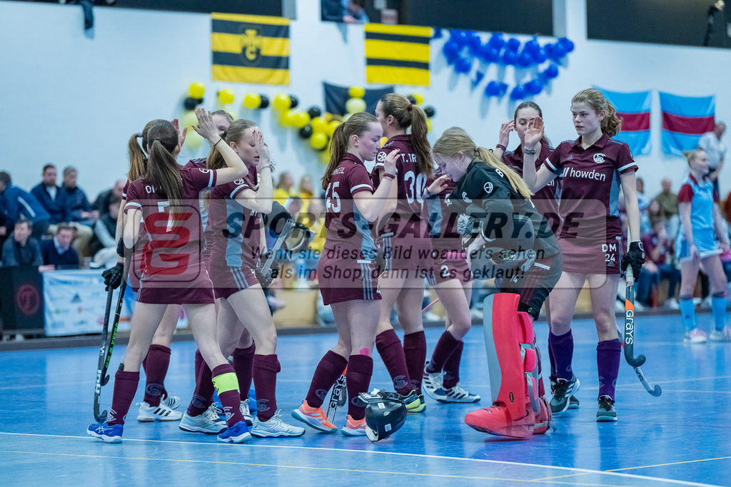 HK_20240303_108916 | 2. Halbfinale Deutsche Meisterschaft WU16 am 3.3.2024 Halle DHC, Düsseldorf ,