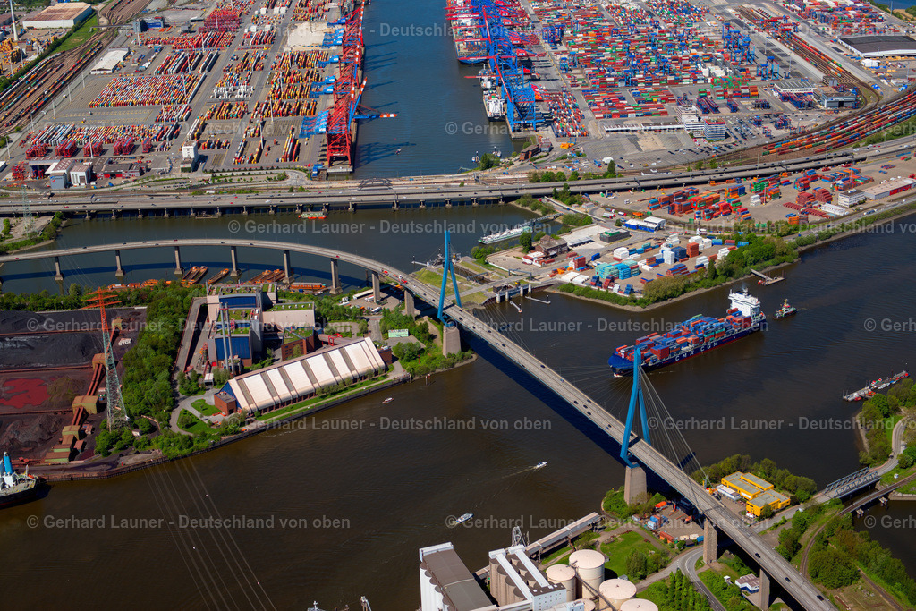 3801031 | Köhlbrandbrücke, Freie und Hansestadt Hamburg