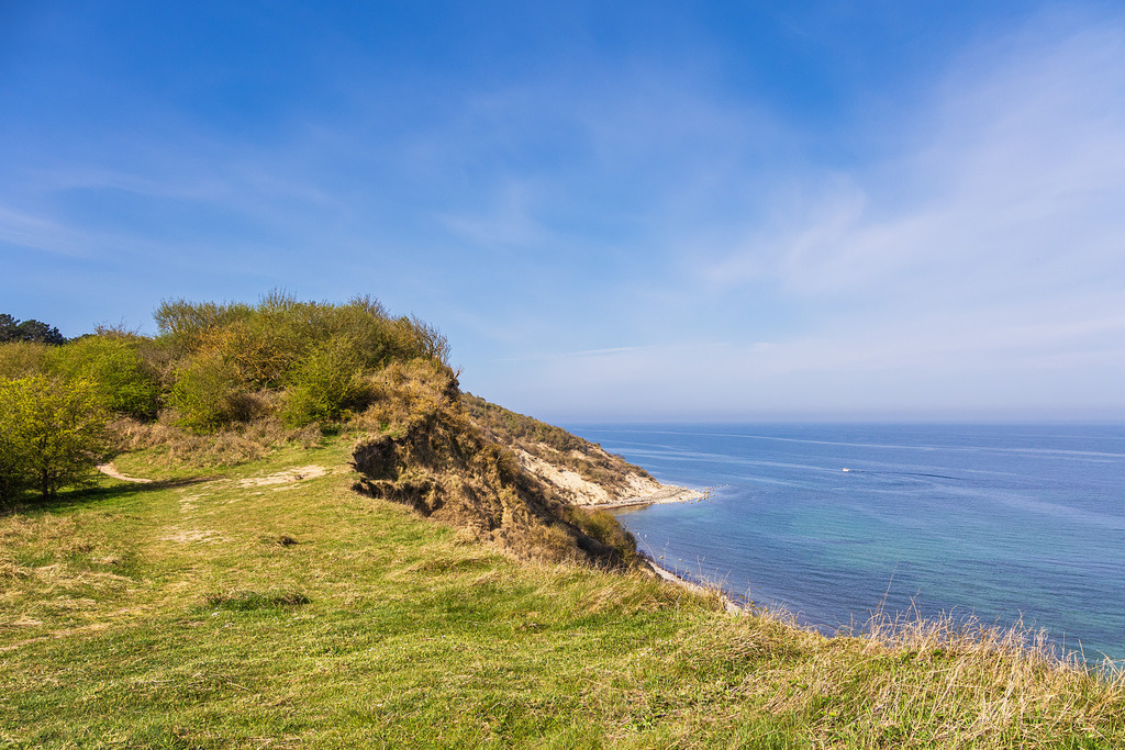 Steilküste am Dornbusch auf der Insel Hiddensee | Steilküste am Dornbusch auf der Insel Hiddensee.