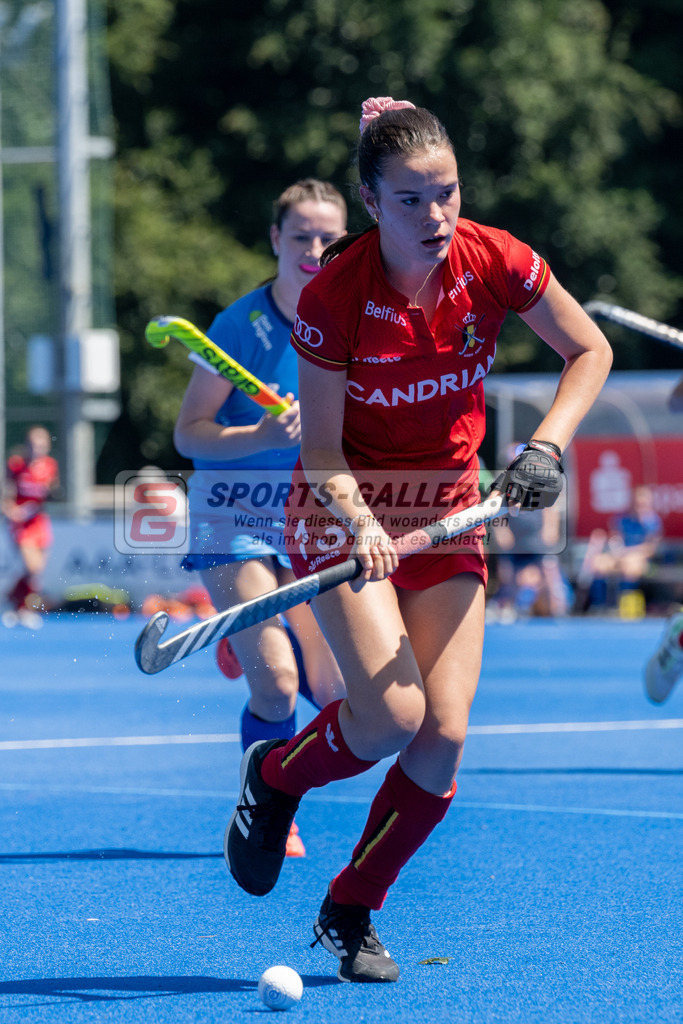 SFE_20230708_0026 | EuroHockey EM U18 Girls Belgium vs Scotland am 08.07.2023 in Krefeld (Gerd-Wellen-Hockeyanlage), Photo: Stephan Fehrmann 2023 (Sports-Gallery)