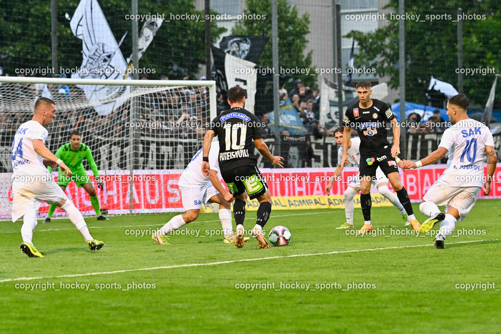 SAK vs. SK Sturm 22.7.2023 | #24 Zoran Vukovic, #10 Otari Kiteishvili, #9 Szymon Wlodarczyk, #10 Yosifov Svetlozar Angelov